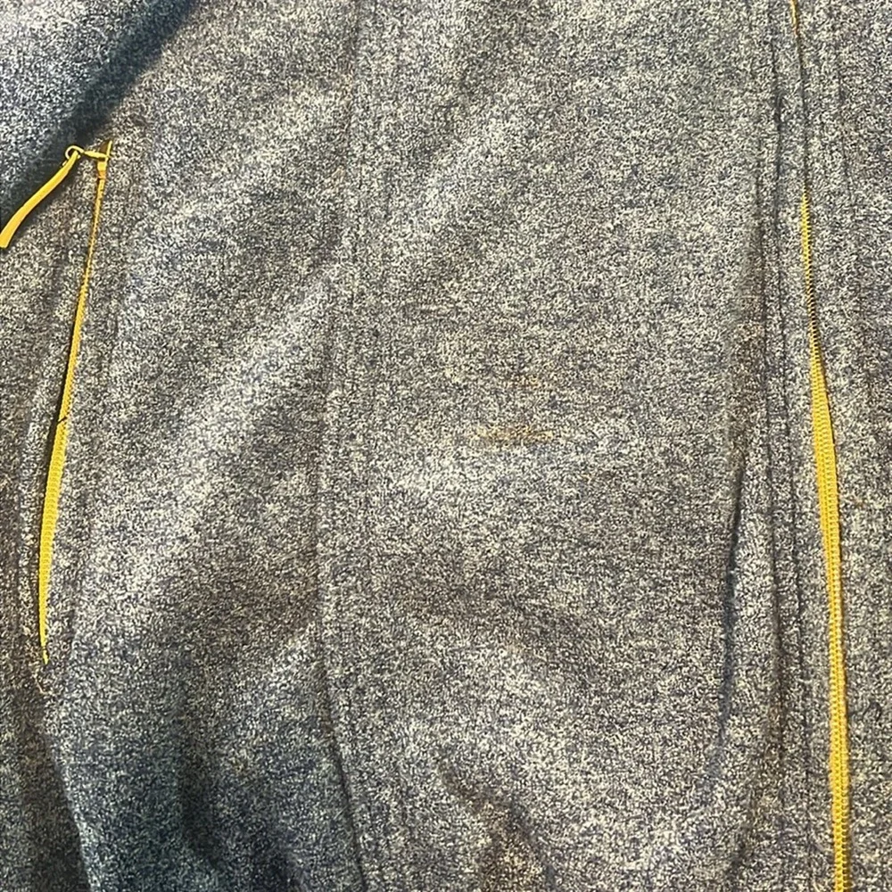 Good Peeza Fleece Full Zip Jacket Men's 2XL Blue Gold Hardware Russia RN90544